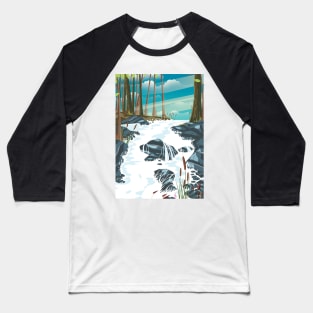 River Rainforest Baseball T-Shirt